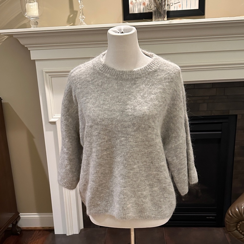 Pistola Light Gray Women's Crew Neck Sweater